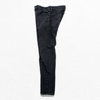 Levi Strauss 510 Skinny Fit Denim Pants Jeans M Black Stretch Men's Jeans PREMIUM Big E Leather Patch 05510-0857