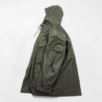 90s Vintage Dutch Army SEYNTEX Hooded Field Parka Olive Faux Fur Lined Military Jacket Size 50
