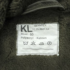 90s Vintage Dutch Army SEYNTEX Hooded Field Parka Olive Faux Fur Lined Military Jacket Size 50