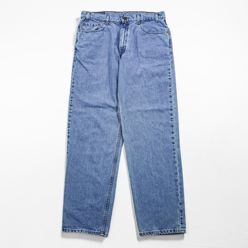 Levi's 550 Relaxed Fit Jeans Light Wash Made in Mexico W36 L32 90s