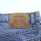 Levi's 550 Relaxed Fit Jeans Light Wash Made in Mexico W36 L32 90s