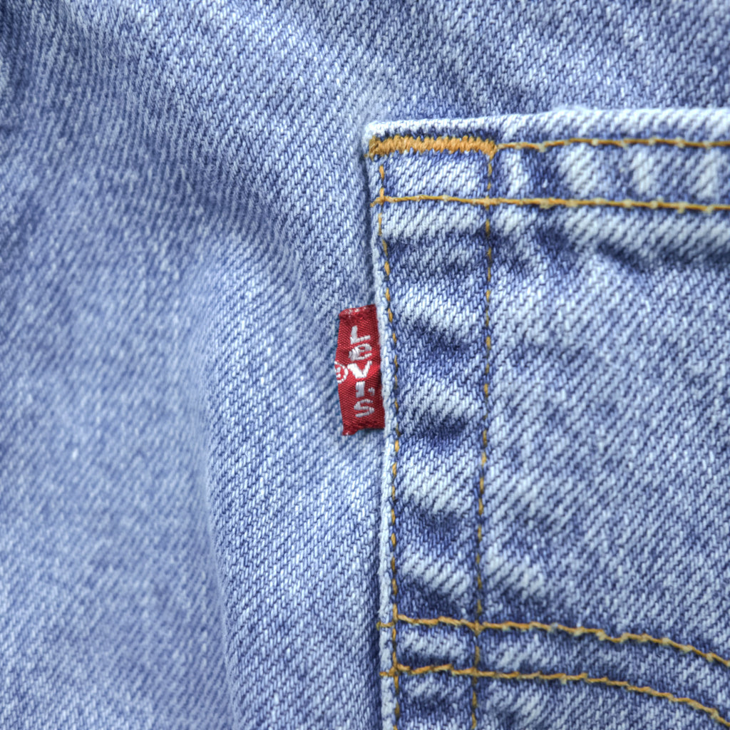 Levi's 550 Relaxed Fit Jeans Light Wash Made in Mexico W36 L32 90s