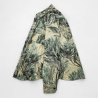Cabela's 90s Vintage Open Country Camo Hunting Shirt Jacket Tree Print Cotton Blend L Regular Made in Macau