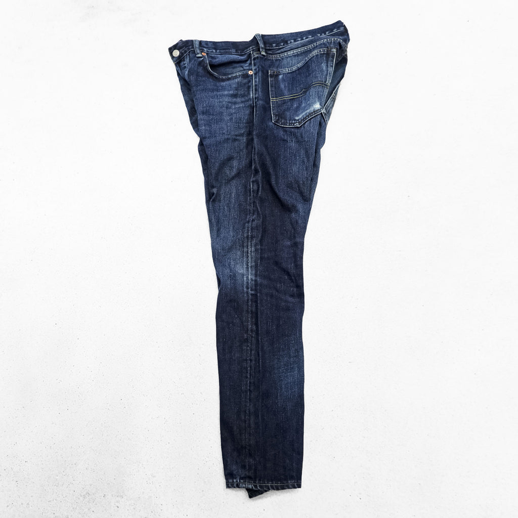 DENIM & SUPPLY RALPH LAUREN Denim Pants Jeans L Indigo Blue Vintage Wash Slim Fit