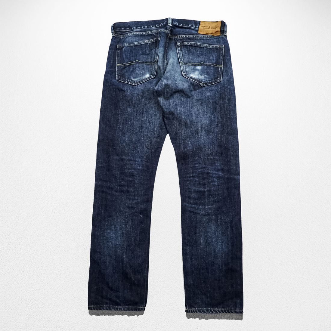 DENIM & SUPPLY RALPH LAUREN Denim Pants Jeans L Indigo Blue Vintage Wash Slim Fit