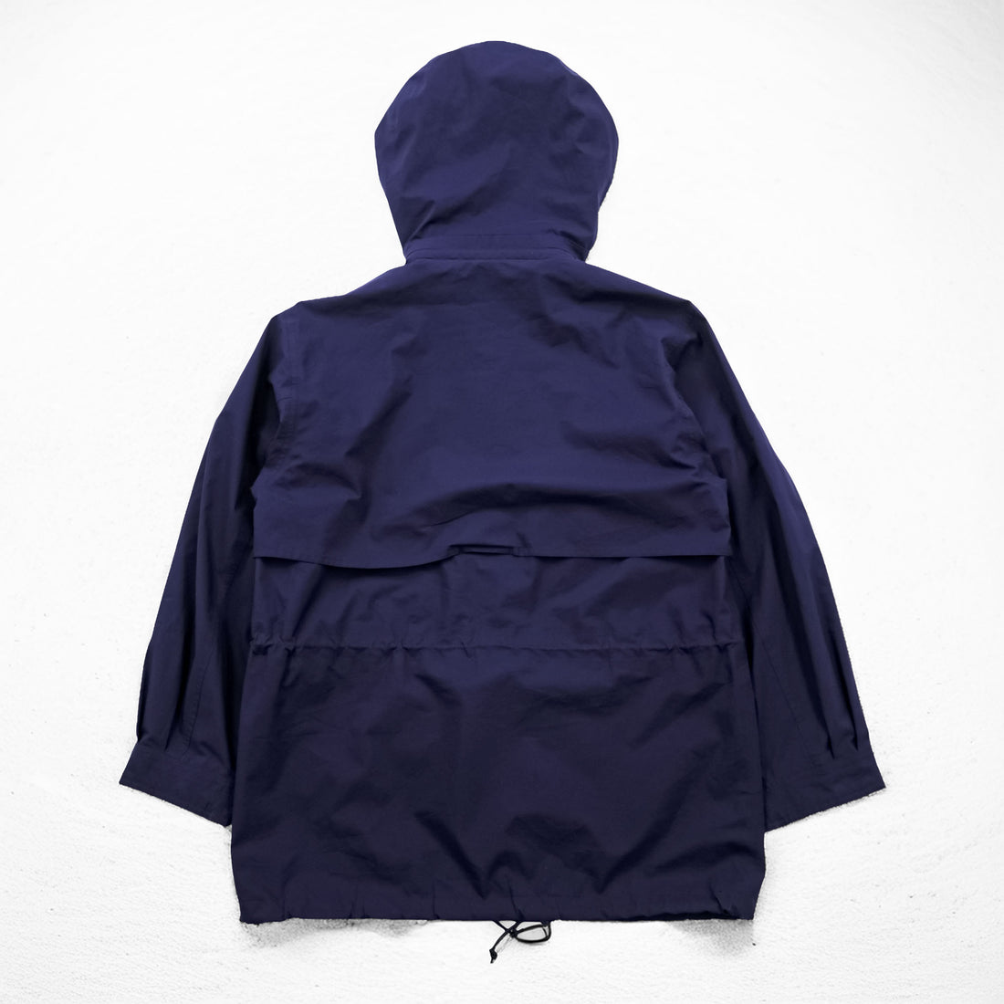 Eddie Bauer 90年代 ゴアテックス GORE-TEX 防水 マウンテンパーカー シェルジャケット M ネイビー ドローコード フード着脱