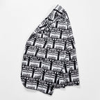 Wasted Youth by POGGYTHEMAN for UNITED ARROWS & SONS Japan-Made Tailored Jacket Blazer, Sizes XL and up, Black, White patterned, 5522-299-0228