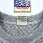 BUZZ RICKSON'S Japan-Made Thermal Long-Sleeve T-Shirt, Size S, Gray, Unused, BR63755