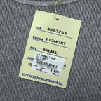 BUZZ RICKSON'S Japan-Made Thermal Long-Sleeve T-Shirt, Size S, Gray, Unused, BR63755