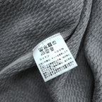 BUZZ RICKSON'S Japan-Made Thermal Long-Sleeve T-Shirt, Size S, Gray, Unused, BR63755