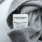 BUZZ RICKSON'S Japan-Made Thermal Long-Sleeve T-Shirt, Size S, Gray, Unused, BR63755