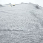 BUZZ RICKSON'S Japan-Made Thermal Long-Sleeve T-Shirt, Size S, Gray, Unused, BR63755