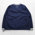 Champion 90s Vintage Piste Track Jacket Jersey L Navy, College Arch Logo PENN