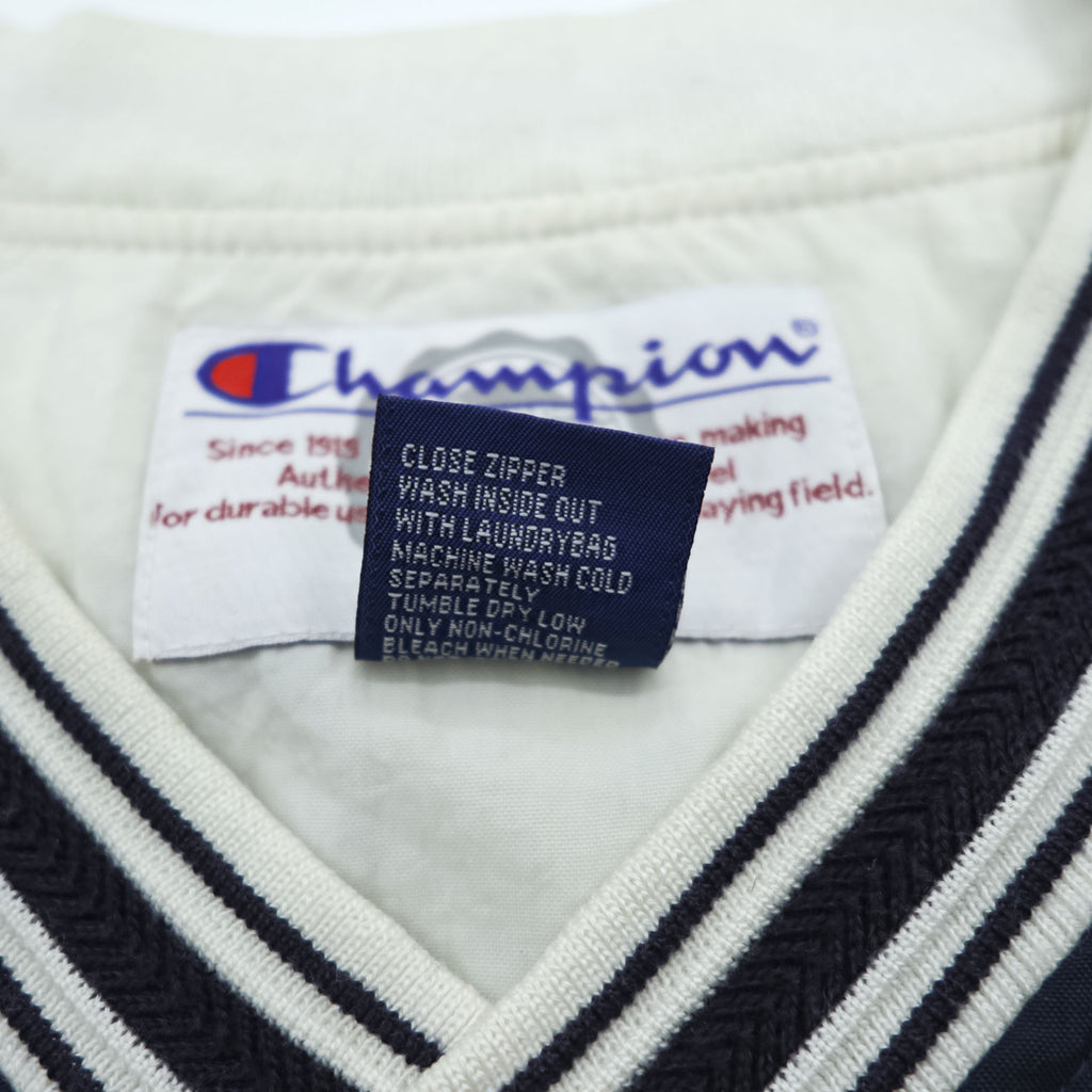 Champion 90s Vintage Piste Track Jacket Jersey L Navy, College Arch Logo PENN