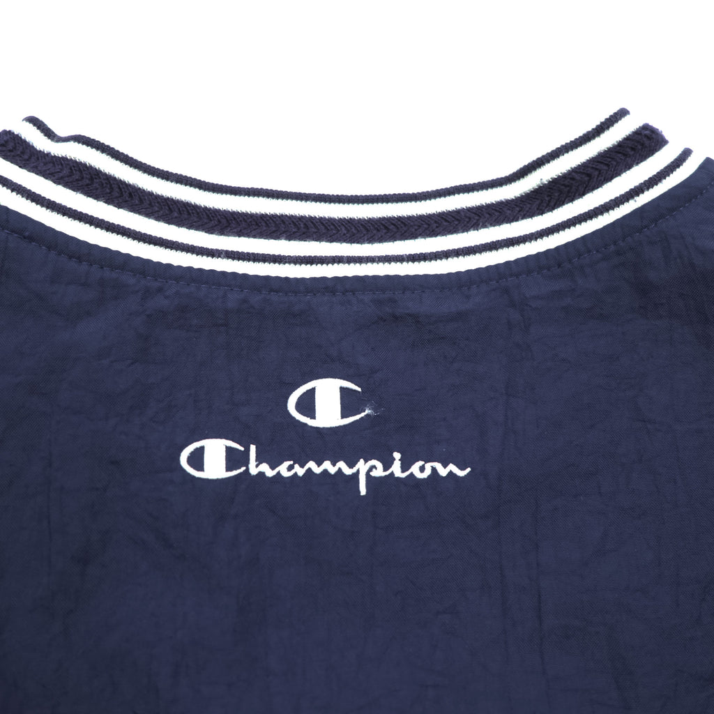 Champion 90s Vintage Piste Track Jacket Jersey L Navy, College Arch Logo PENN