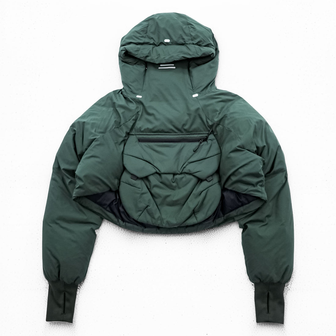 alk phenix ショート ダウン アノラック zak short anorak ダウンジャケット L カーキ EPIC 撥水 ドローコード  P09520T50
