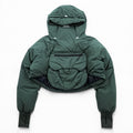 alk phenix ショート ダウン アノラック zak short anorak ダウンジャケット L カーキ EPIC 撥水 ドローコード  P09520T50