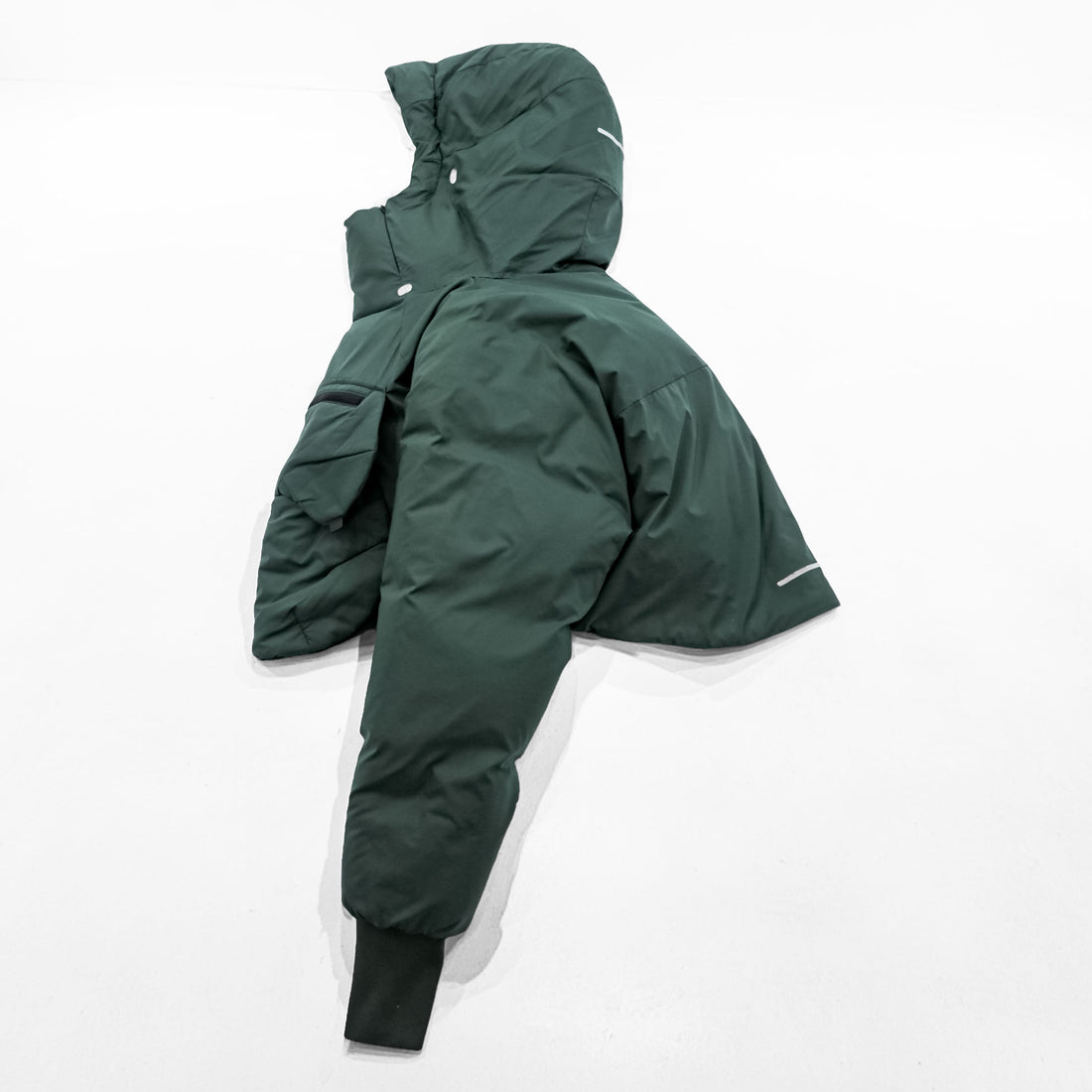 alk phenix ショート ダウン アノラック zak short anorak ダウンジャケット L カーキ EPIC 撥水 ドローコード  P09520T50