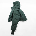alk phenix ショート ダウン アノラック zak short anorak ダウンジャケット L カーキ EPIC 撥水 ドローコード  P09520T50