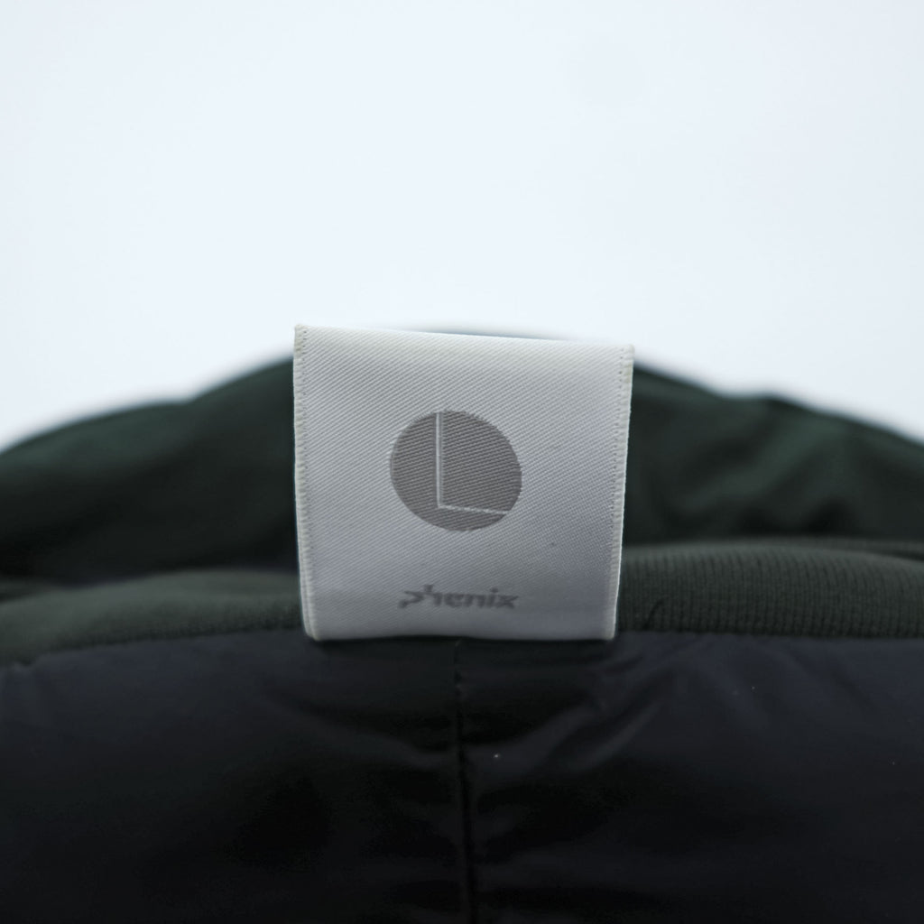 alk phenix ショート ダウン アノラック zak short anorak ダウンジャケット L カーキ EPIC 撥水 ドローコード  P09520T50