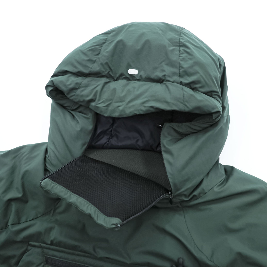 alk phenix ショート ダウン アノラック zak short anorak ダウンジャケット L カーキ EPIC 撥水 ドローコード  P09520T50