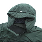 alk phenix ショート ダウン アノラック zak short anorak ダウンジャケット L カーキ EPIC 撥水 ドローコード  P09520T50