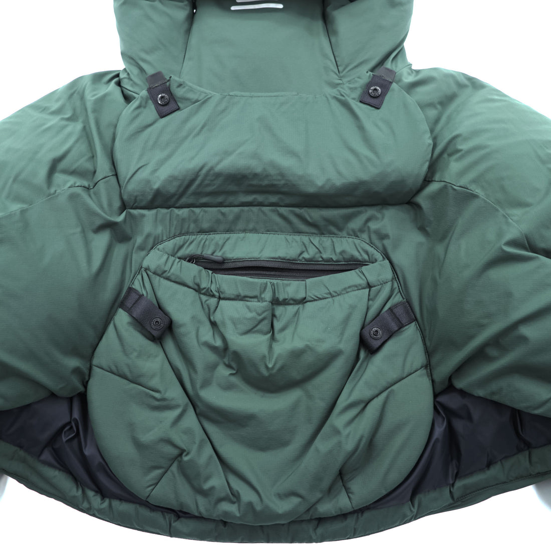 alk phenix ショート ダウン アノラック zak short anorak ダウンジャケット L カーキ EPIC 撥水 ドローコード  P09520T50