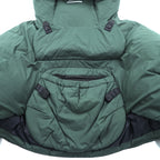 alk phenix ショート ダウン アノラック zak short anorak ダウンジャケット L カーキ EPIC 撥水 ドローコード  P09520T50