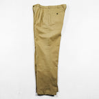 Brooks Brothers 346 2タック プリーツ  チノパンツ スラックス L ベージュ センタープレス ダブルカフス ADVANTAGE CHINO ELLIOT