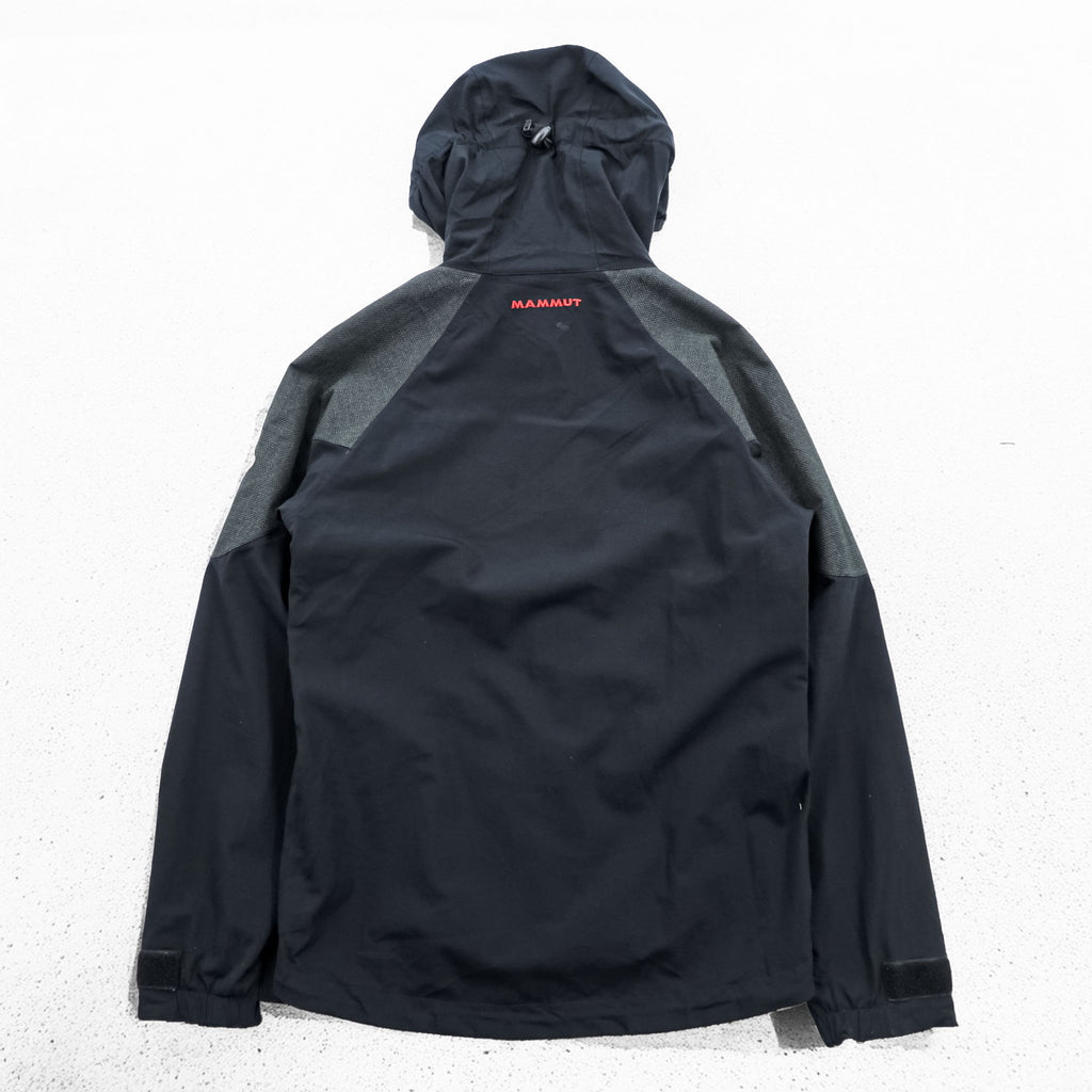 Mammut Extreme Hooded Softshell Jacket Black Schoeller WB-Formula Stretch Men’s S