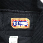 Big Smith Black Duck Canvas Insulated Work Vest Thinsulate Quilted Lined Full Zip Men’s XL