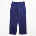 US NAVY 80年代 ヴィンテージ 米軍 ミリタリー サービストラウザーズ スラックス パンツ L ネイビー SCOVILLジップ TENESSEE APPAREL CORP 8405-01-086-4589