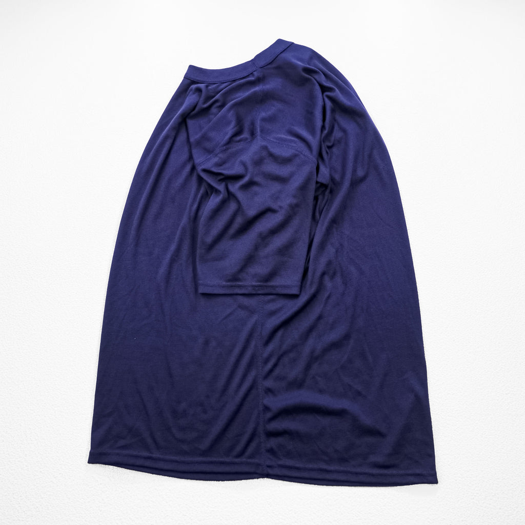 Patagonia 90年代 フランス製 CAPILENE キャプリーン Tシャツ L ネイビー 97年製 ヴィンテージ 44581