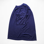 Patagonia 90年代 フランス製 CAPILENE キャプリーン Tシャツ L ネイビー 97年製 ヴィンテージ 44581