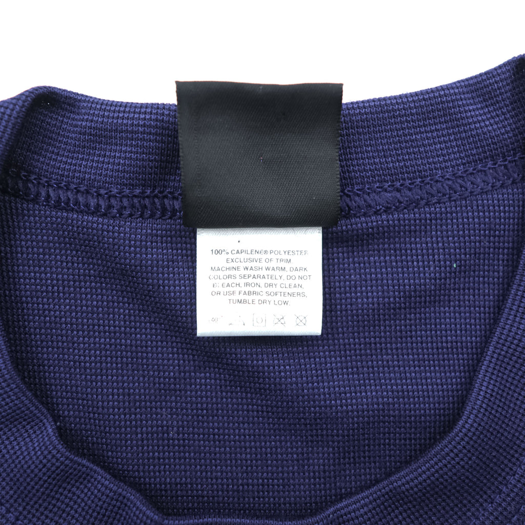 Patagonia 90年代 フランス製 CAPILENE キャプリーン Tシャツ L ネイビー 97年製 ヴィンテージ 44581
