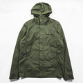 The North Face Hooded Rain Jacket Olive Green Mesh Lined Chest Pocket Men’s M