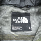 The North Face Hooded Rain Jacket Olive Green Mesh Lined Chest Pocket Men’s M