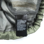 The North Face Hooded Rain Jacket Olive Green Mesh Lined Chest Pocket Men’s M