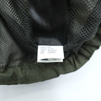The North Face Hooded Rain Jacket Olive Green Mesh Lined Chest Pocket Men’s M