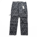 DOCKERS (Levi Strauss) Utility Cargo Pants L Black, White Patterned ALPHA KHAKI Unused 75798-0009
