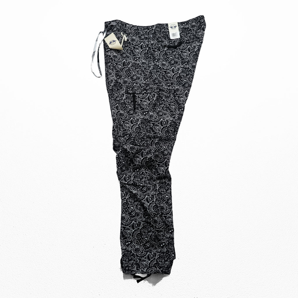 DOCKERS (Levi Strauss) Utility Cargo Pants L Black, White Patterned ALPHA KHAKI Unused 75798-0009