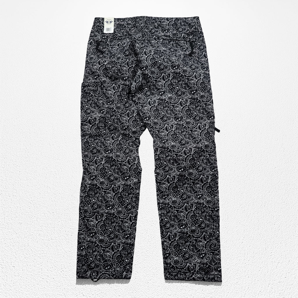 DOCKERS (Levi Strauss) Utility Cargo Pants L Black, White Patterned ALPHA KHAKI Unused 75798-0009