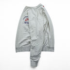 NIKE クラブフリース Club Fleece Crewneck 前V スウェット トレーナー L グレー Birch Heather