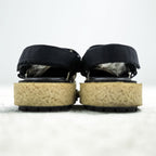 sacai Made in Japan Mules Fur Sandals US9 Beige Platform 19-02136M