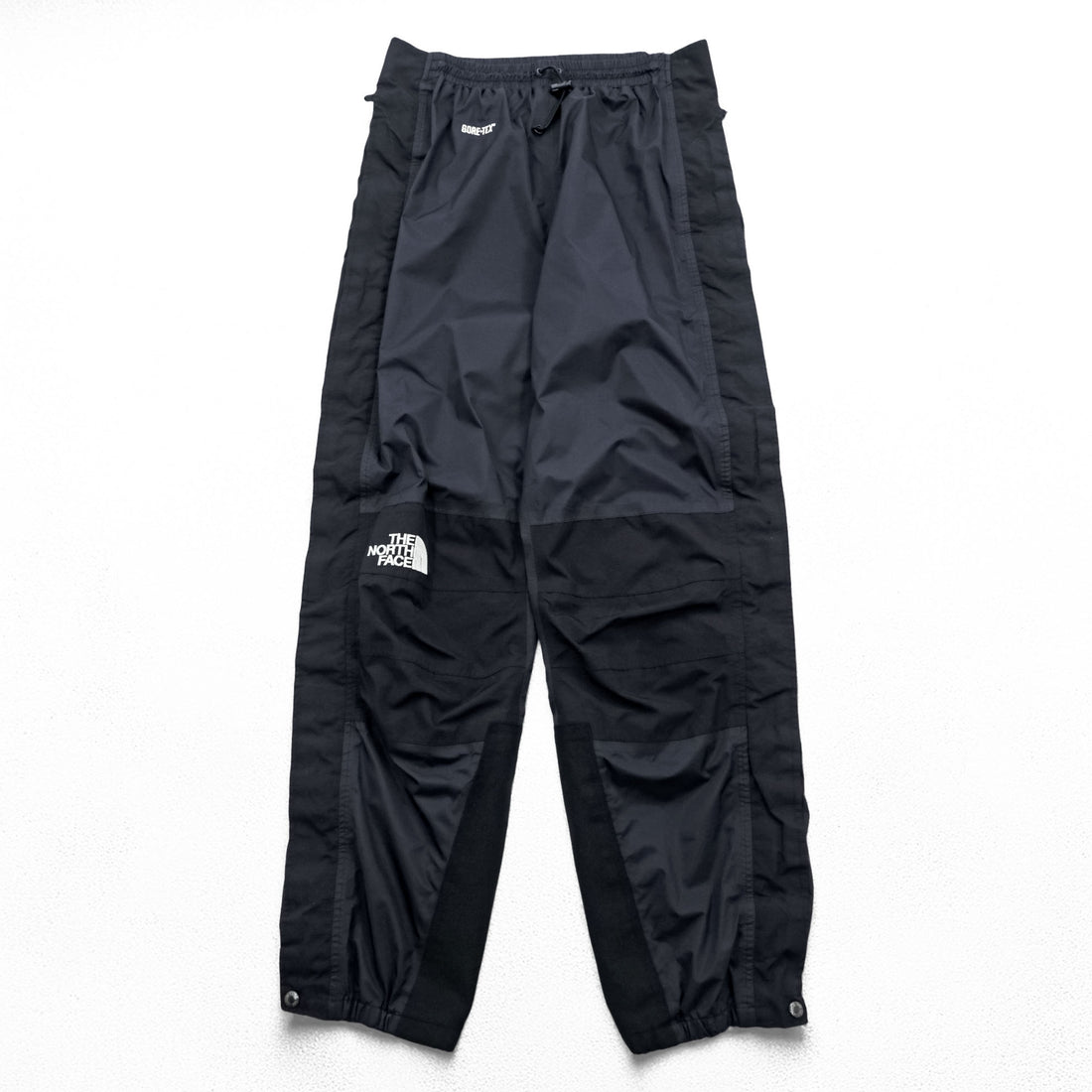 The North Face Gore-Tex Rain Pants Black Men’s Medium Waterproof Nylon Side Zip Outdoor