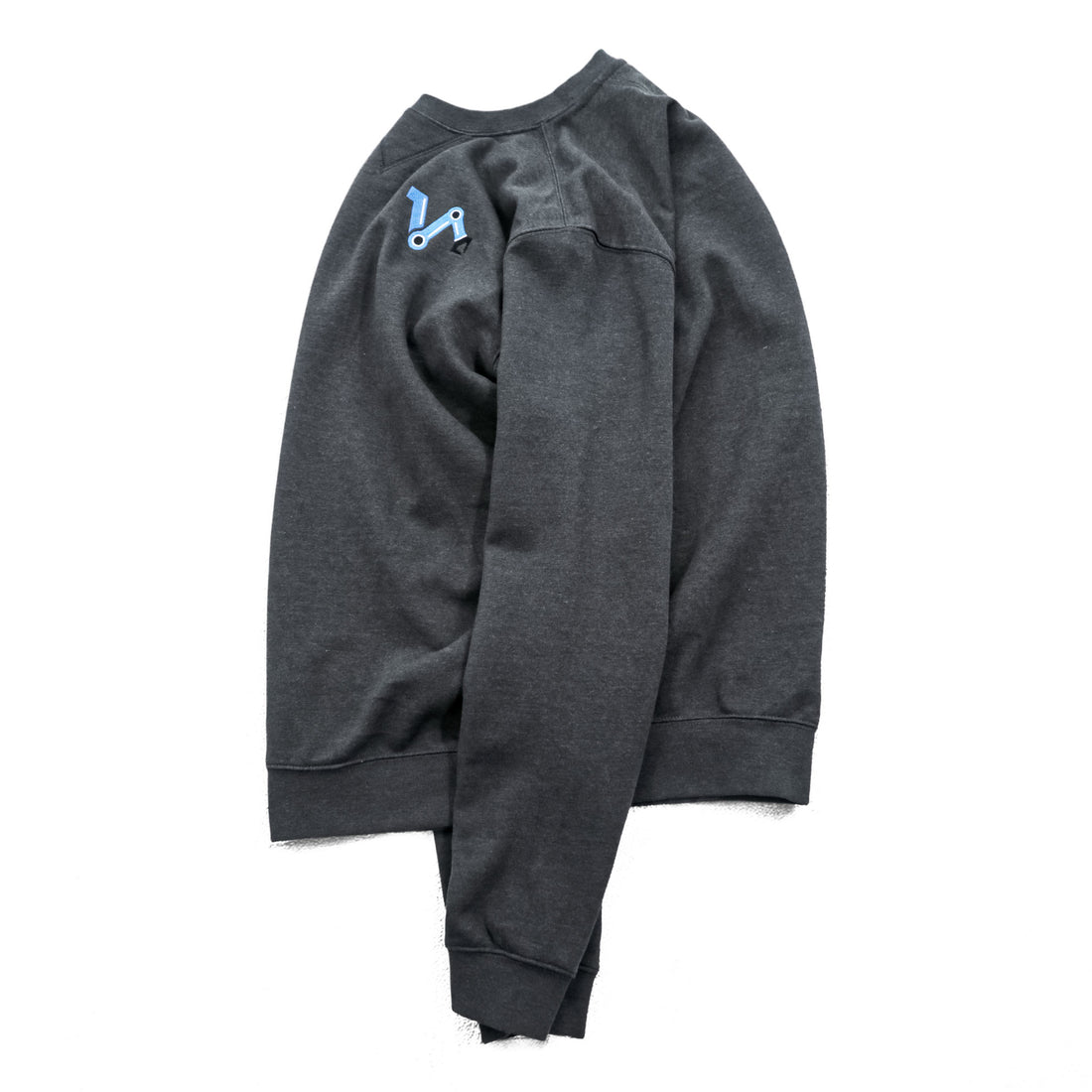 carhartt ルーズフィット 前V スウェット トレーナー M グレー 裏起毛 ワンポイント 刺繍 LOOSE FIT TS0124
