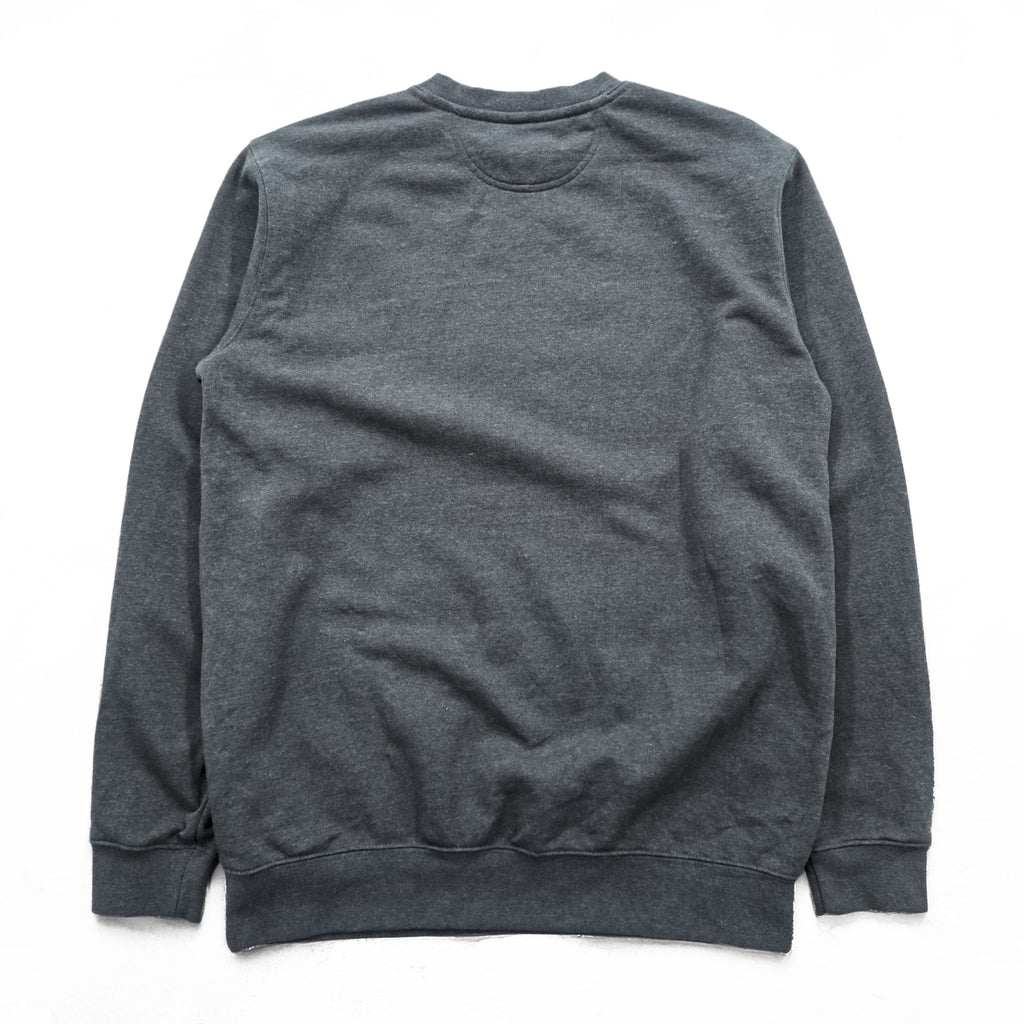 carhartt ルーズフィット 前V スウェット トレーナー M グレー 裏起毛 ワンポイント 刺繍 LOOSE FIT TS0124