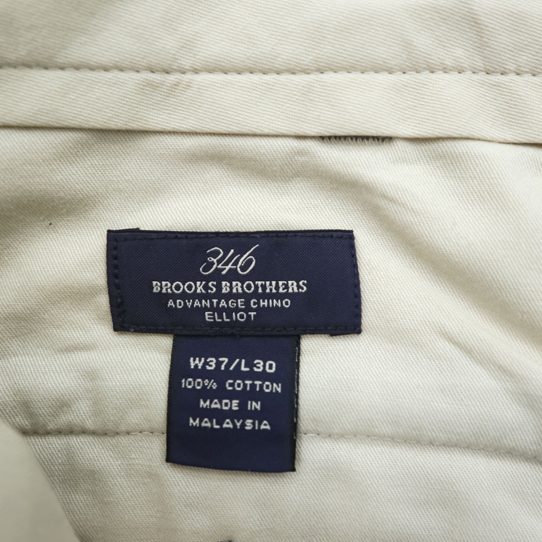 Brooks Brothers 2タック プリーツ ワイド チノパンツ スラックス L ダブルカフス ADVANTAGE CHINO ELLIOT 346