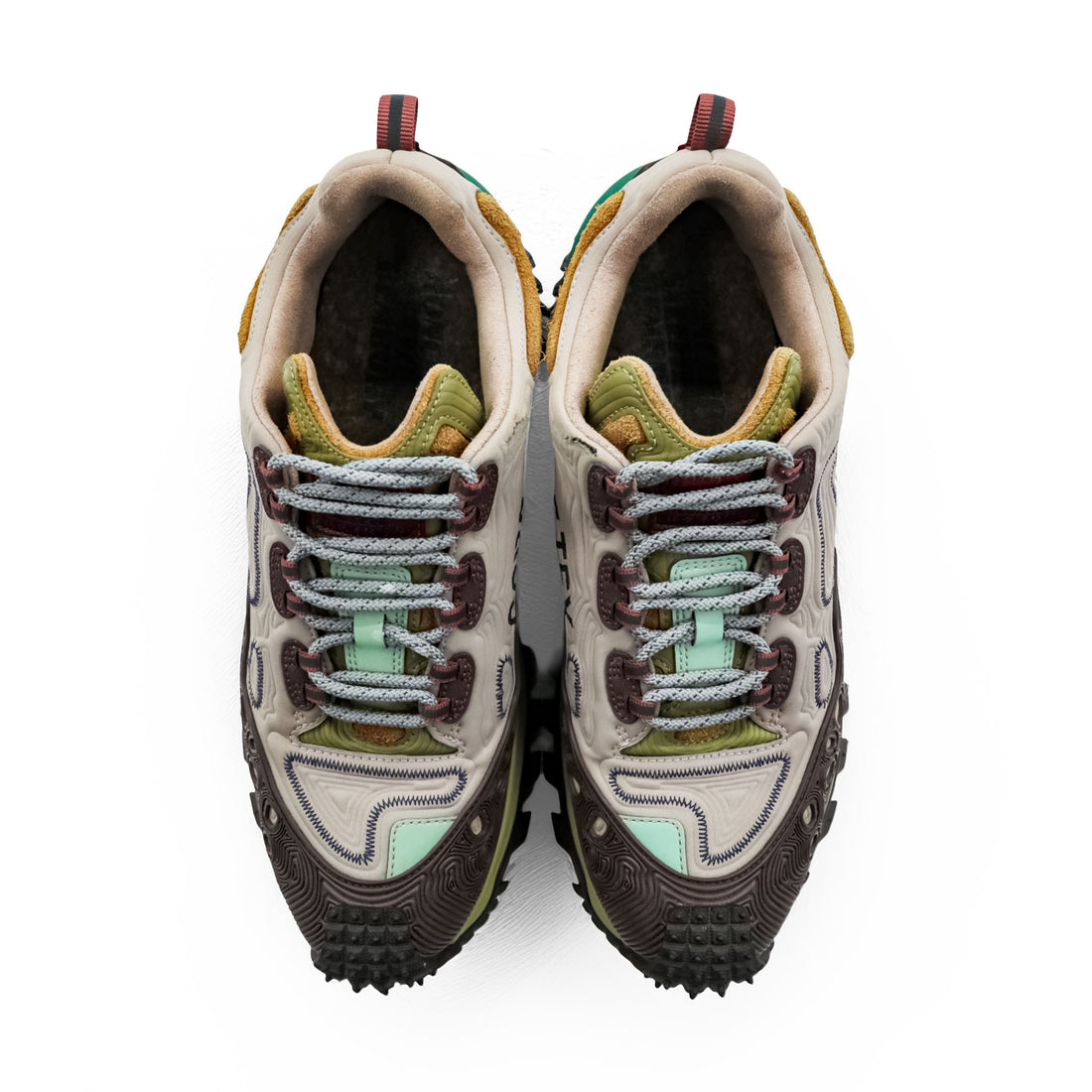 MONCLER GENIUS ×  Salehe Bembury ゴアテックス GORE-TEX トレイルグリップ グレイン スニーカー 28cm 防水 Vibramソール Trailgrip Grain Rubber-Trimmed Ballistic Nylon Sneakers