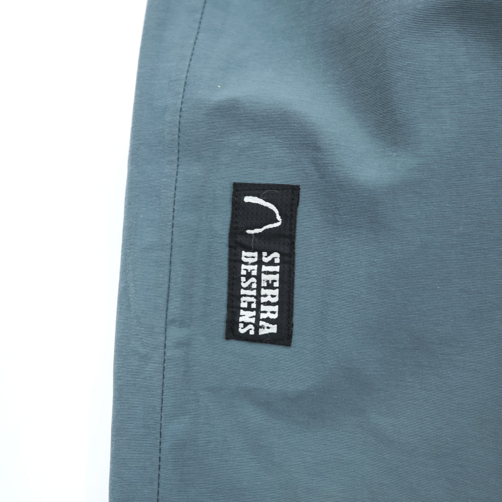SIERRA DESIGNS 90s Vintage Canadian Made Shell Outdoor Pants XL, Gray, Black, Gore-Tex Waterproof, BLACK WATER DESIGNS LIMITED